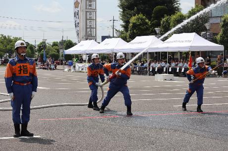 第40回明和消防団ポンプ操法大会