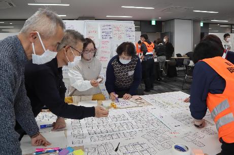 地域防災力強化研修会の様子