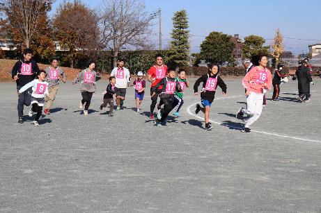 町民マラソン大会の様子