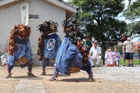 江口区ささら舞い