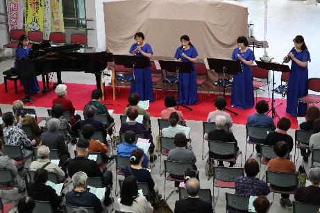 第62回ロビーふれあいコンサートの様子1