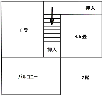 上江黒団地（昭和55年度建築2階）